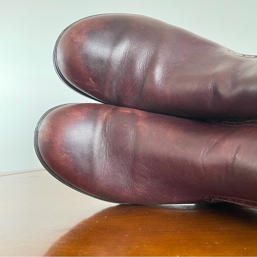 Blundstone Women's 1352 High Top Rustic Brown Leather Chelsea Boots | AU 6 - Picture 5 of 8